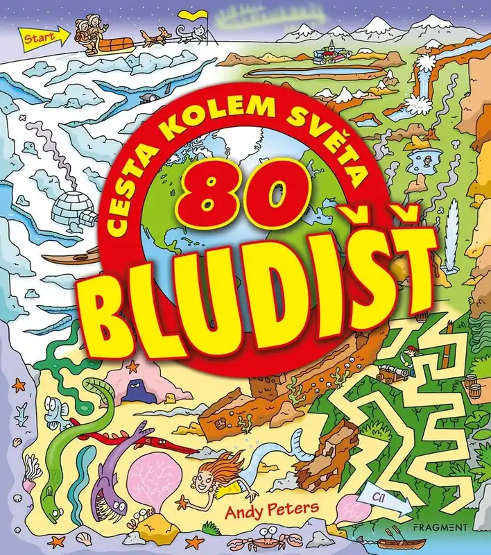Koupit Online 80 bludišť Cesta kolem světa