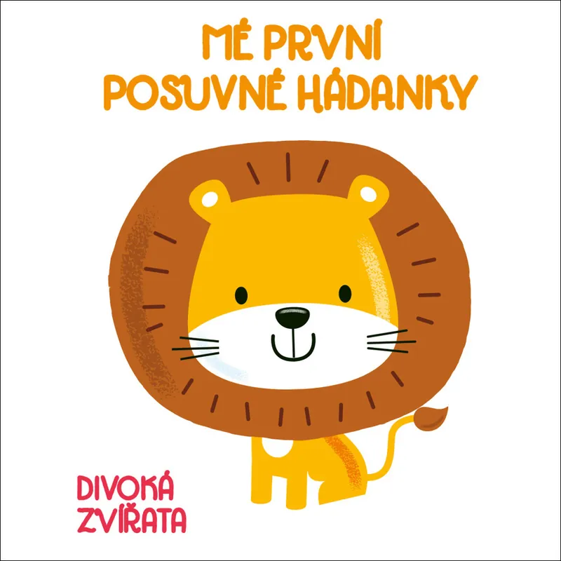 Autentický Mé první posuvné hádanky Divoká zvířata