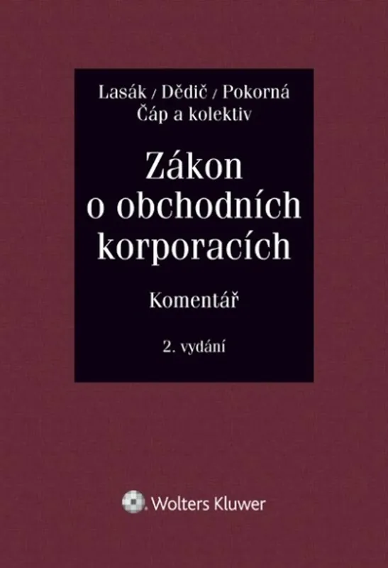 Zákon o obchodních korporacích Omezená Nabídka