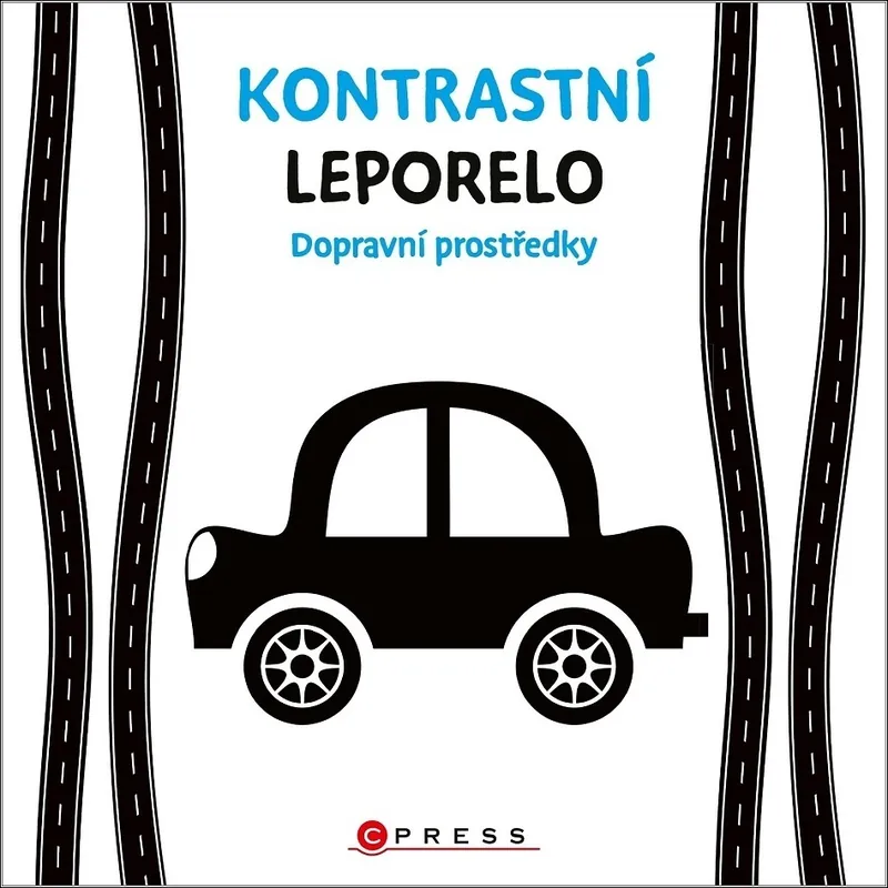 Kontrastní leporelo Dopravní prostředky Nejlepší Cena