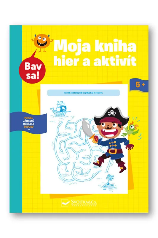 Moja kniha hier a aktivít 5+ Vrácení Zdarma