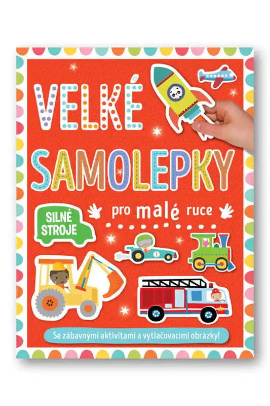Cenově Výhodný Velké samolepky pro malé ruce Silné stroje