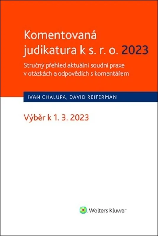 Komentovaná judikatura k s.r.o. 2023 Cenová Bomba