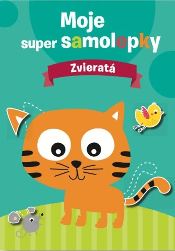 Moje super samolepky Zvieratá Speciální Cena