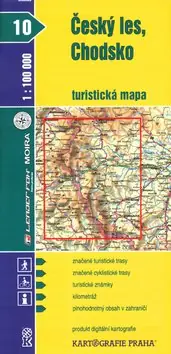 Originální 1:100T (10)-Český les,Chodsko (turistická mapa)